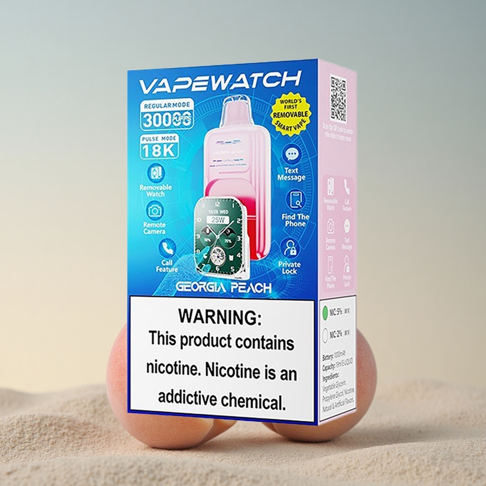 JNR VapeWatch 30000 Georgia Virsik 1000mAh kiirlaadimine 19mL