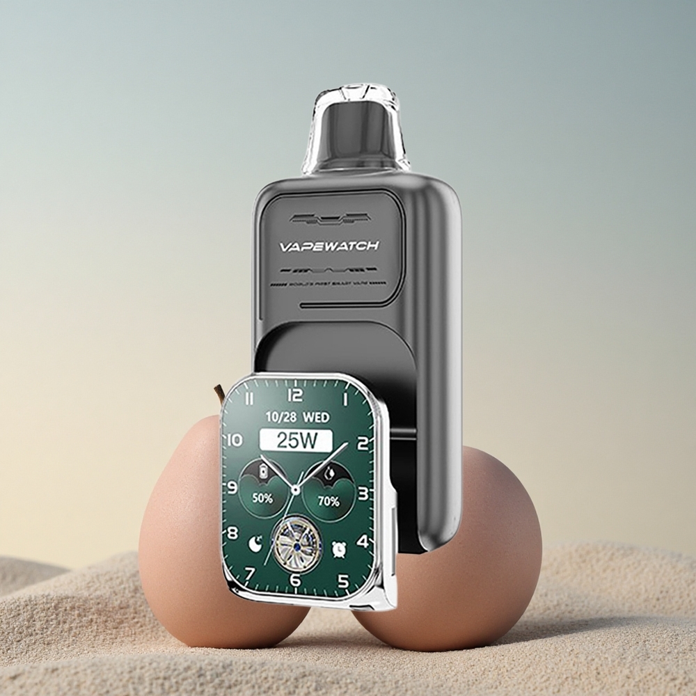 JNR VapeWatch 30000 Kolmikmarja Dual Mesh Coil 1000mAh