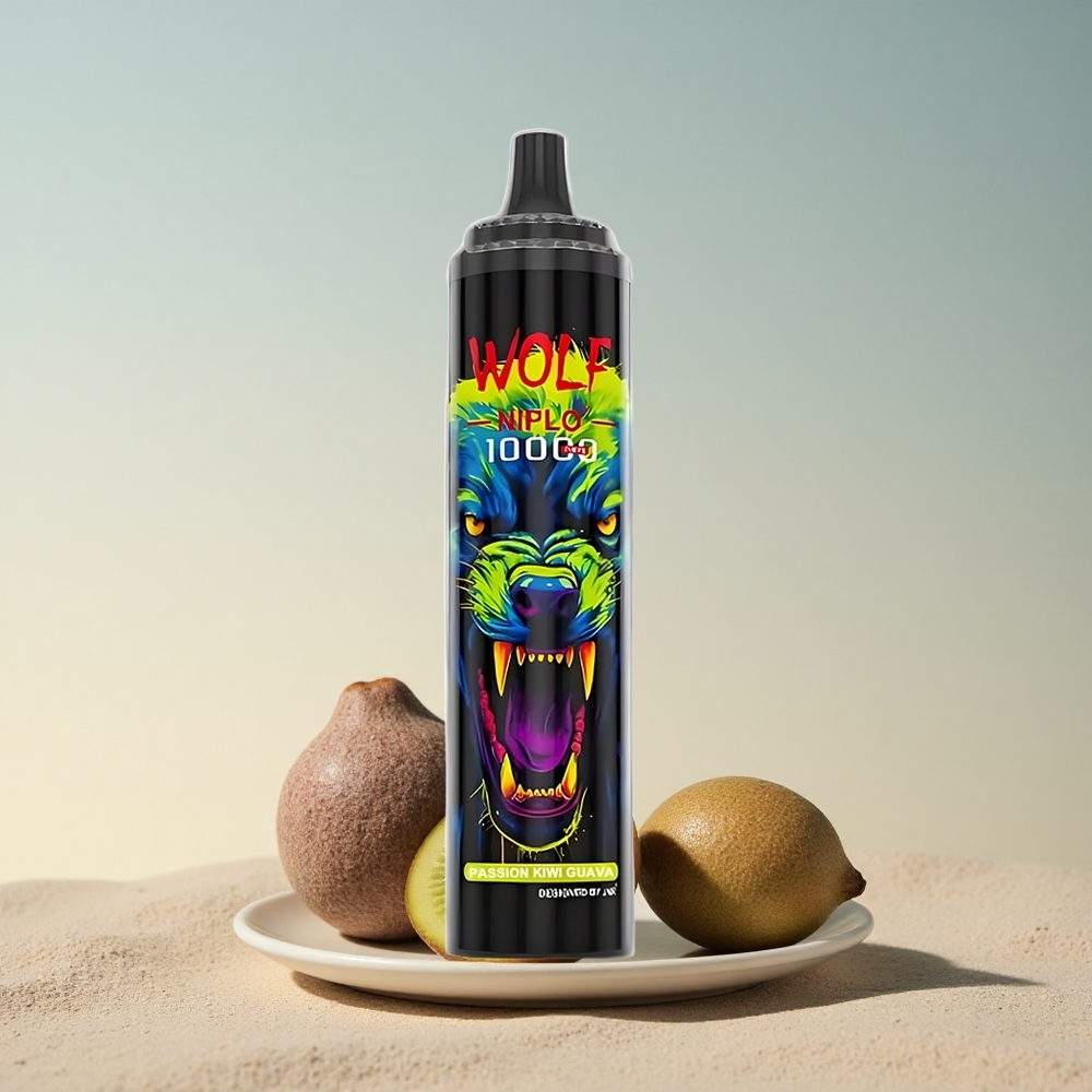 JNR Wolf Niplo 10000 Armastus Kiivi Guaava 650mAh 20ml 5% nikotiini