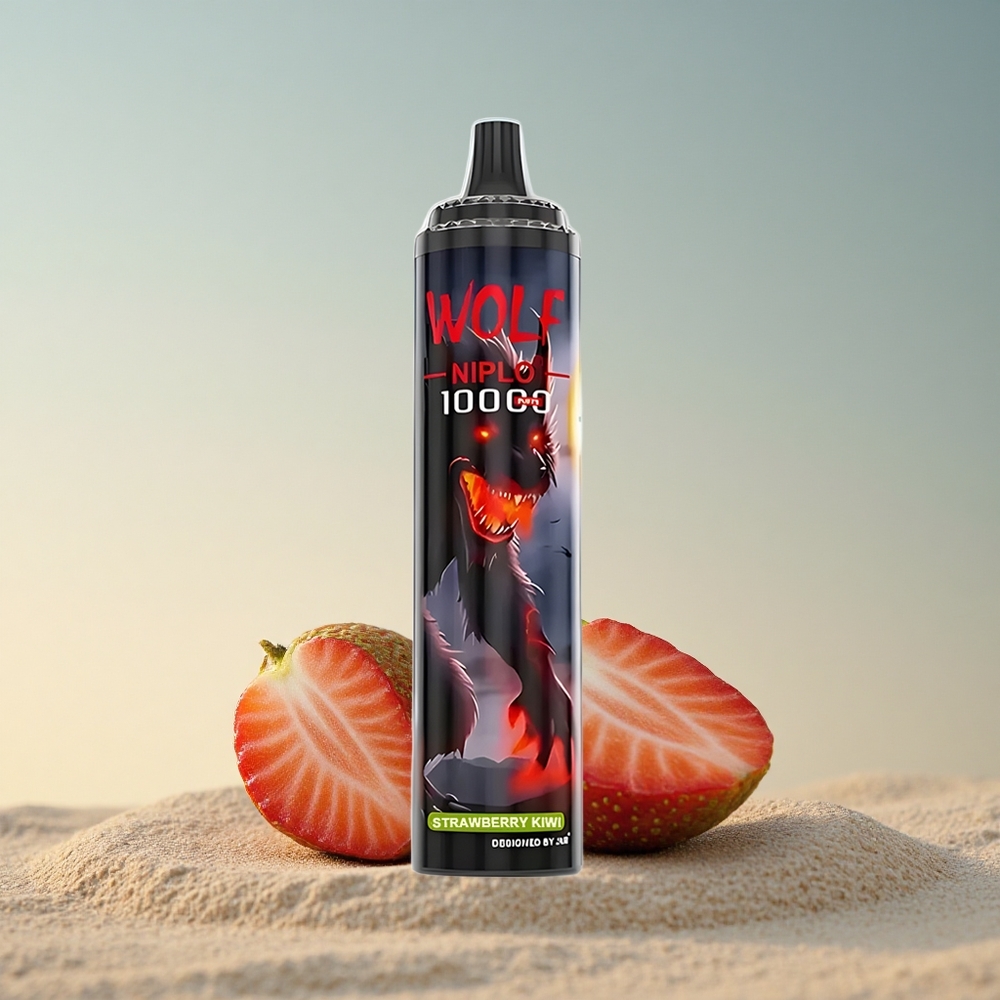 JNR Wolf Niplo 10000 Maasikas-Kiivi 20ml 650mAh
