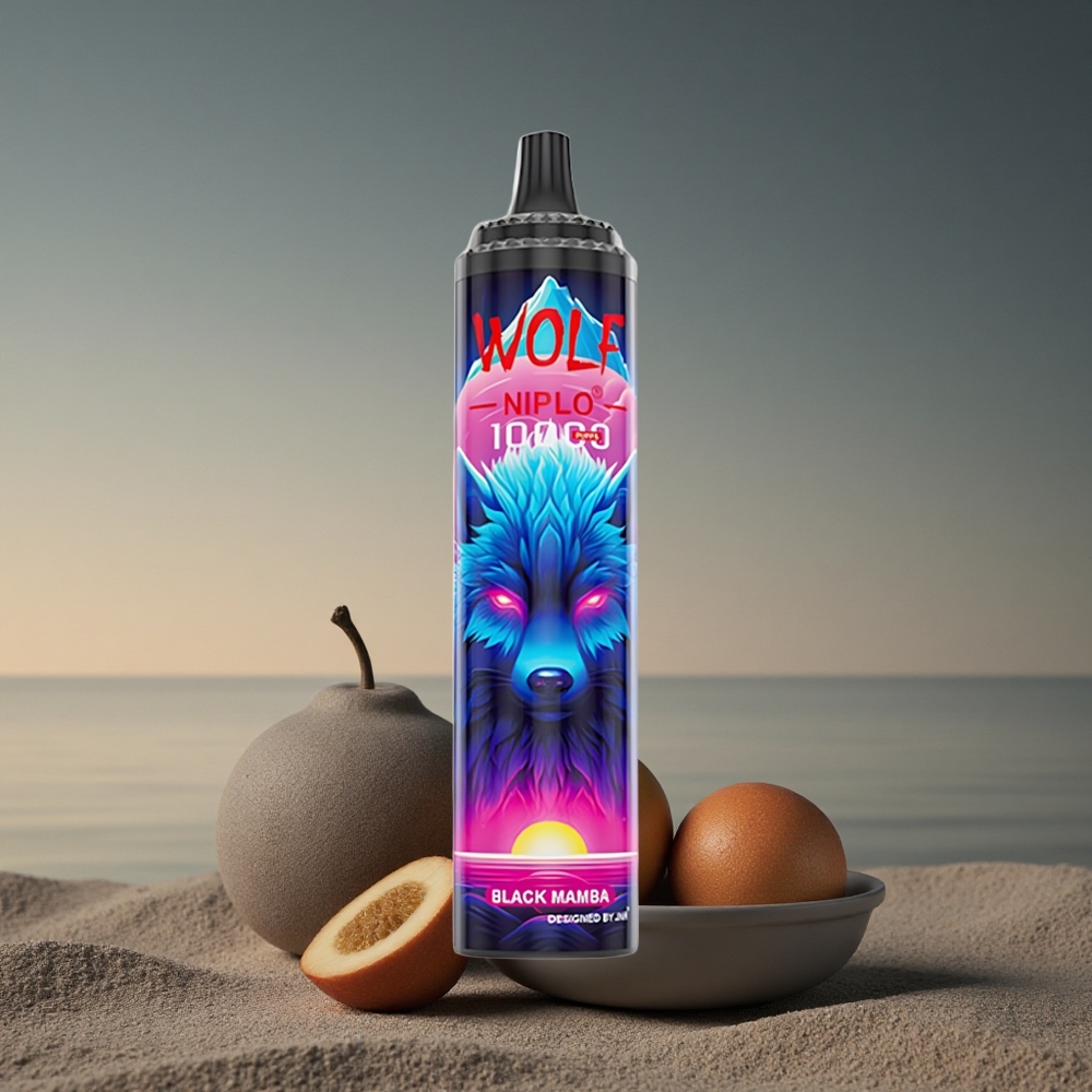 JNR Wolf Niplo 10000 Must Mamba 20ml 650mAh 1.0 Ohm