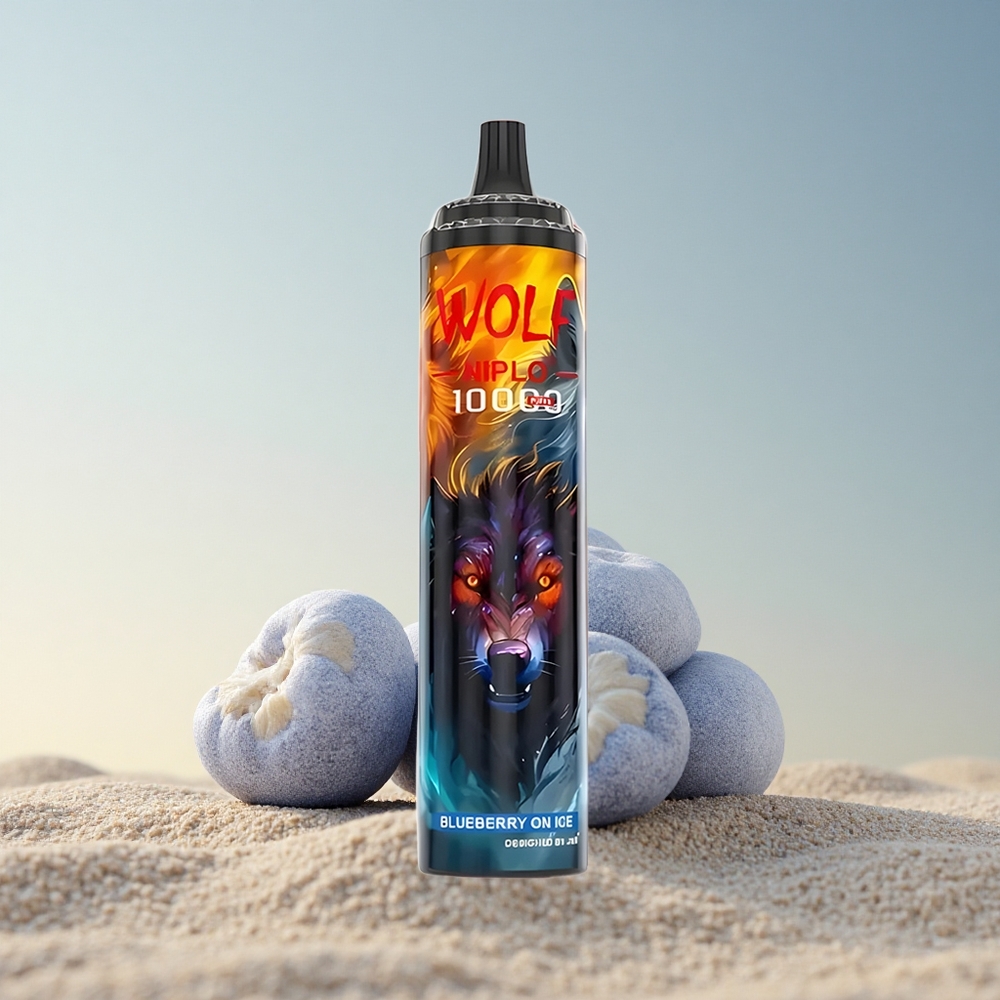 JNR Wolf Niplo 10000 Mustikas Jääs 20ml 650mAh
