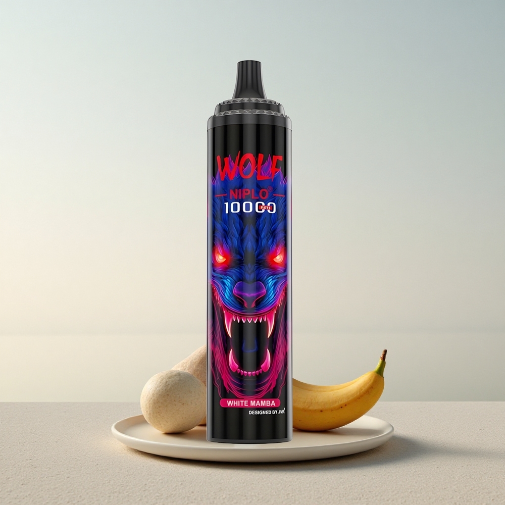 JNR Wolf Niplo 10000 Valge Mamba 20ml 650mAh Tüüp-C